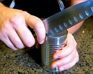 how to Open a Can Without a Can Opener